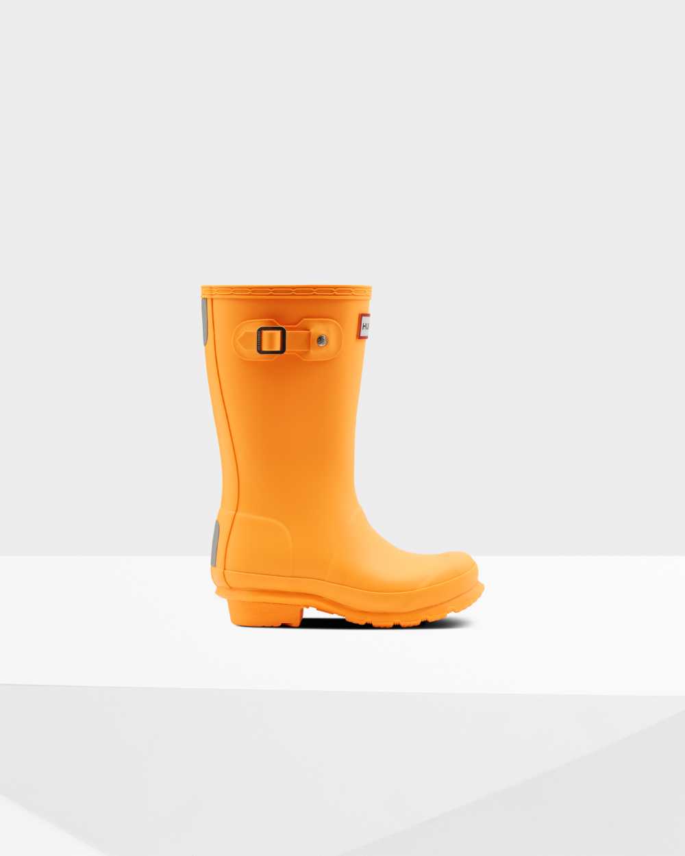 Hunter Original Big Kids Rain Boots NZ-74141L Orange